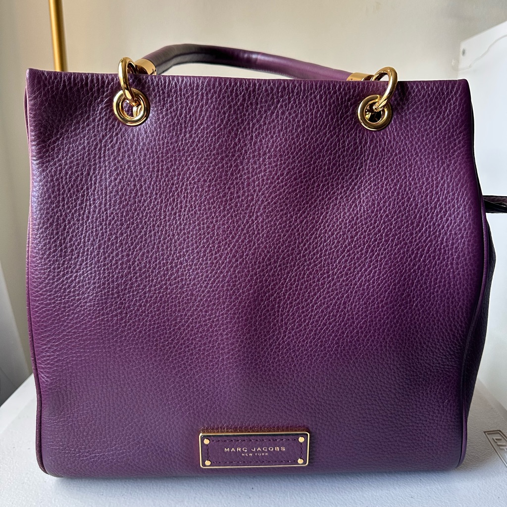 Marc Jacobs Too Hot To Handle Bentley Purple Tote